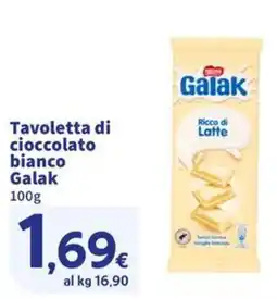 Ok Sigma Tavoletta di cioccolato bianco Galak offerta
