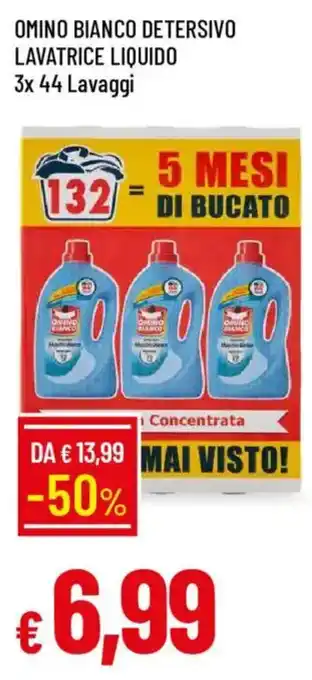 Omino Bianco detersivo lavatrice liquido