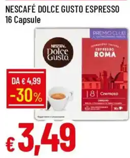 Galassia Nescafé Dolce Gusto Espresso Roma offerta