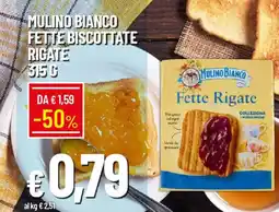Galassia Mulino Bianco Fette Rigate offerta