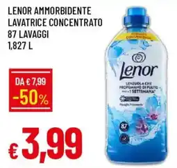 Galassia Lenor ammorbidente lavatrice concentrato offerta