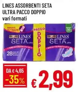 Galassia Lines assorbenti seta ultra offerta