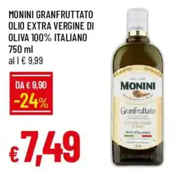 Galassia Monini Granfruttato offerta