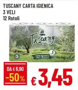 Galassia Tuscany carta igienica offerta