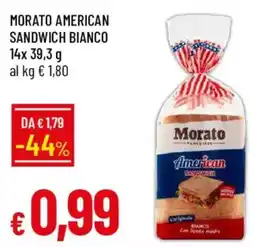 Galassia Morato American Sandwich Bianco offerta