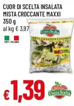 Galassia Cuor di scelta insalata mista croccante maxxi offerta