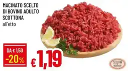 Galassia Macinato scelto di bovino adulto Scottona offerta