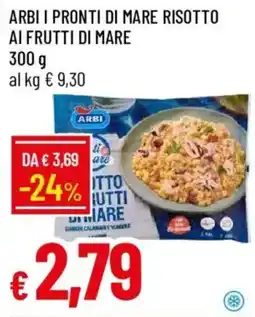 Galassia Arbi risotto ai frutti di mare offerta