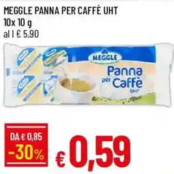 Galassia Panna per Caffè UHT Meggle offerta