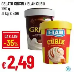 Galassia Gelato Grisbi / Elah Cubik offerta