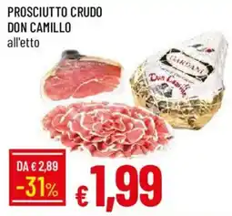 Galassia Prosciutto crudo Don Camillo offerta