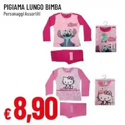 Galassia Pigiama lungo bimba offerta