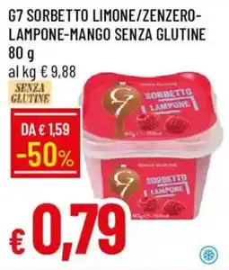 Galassia G7 sorbetto lampone offerta