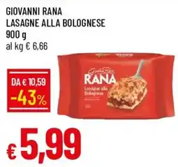 Galassia Lasagne alla bolognese Rana offerta
