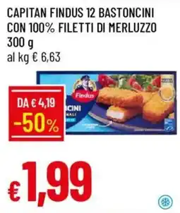 Galassia Capitan Findus 12 bastoncini offerta