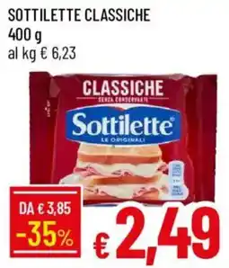 Galassia Sottilette classiche offerta