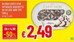 Galassia Carte d'Or affogato offerta