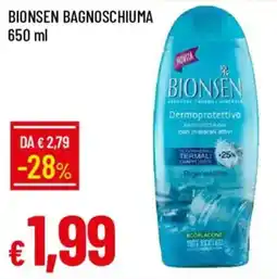 Galassia Bionsen bagnoschiuma offerta