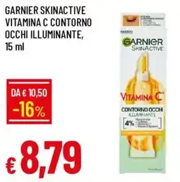 Galassia Garnier Skinactive Vitamina C Contorno Occhi Illuminante offerta