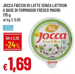 Galassia Jocca fiocchi di latte senza lattosio offerta