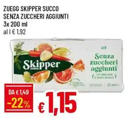 Galassia Skipper succo senza zuccheri aggiunti offerta