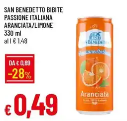 Galassia San Benedetto Aranciata offerta
