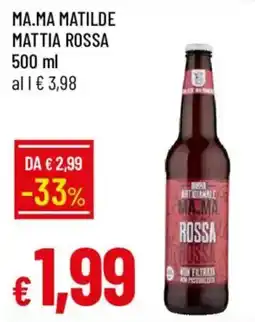 Galassia Ma.ma matilde mattia rossa offerta