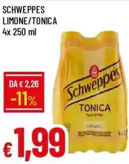 Galassia Schweppes Tonica offerta