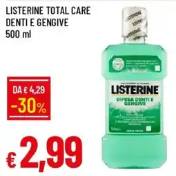 Galassia Listerine Total Care Denti e Gengive offerta