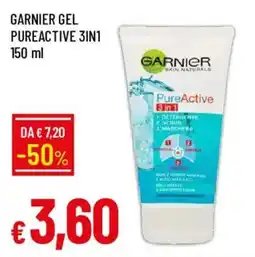 Galassia Garnier gel pureactive 3in1 offerta