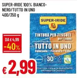 Galassia Super-Iride Tintura per tessuti per i jeans offerta