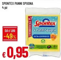 Galassia Spontex panni spugna offerta