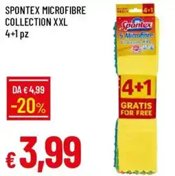 Galassia Spontex microfibra collection xxl offerta