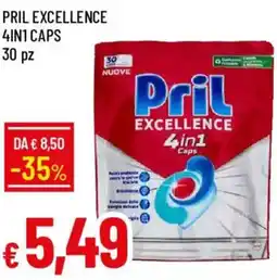 Galassia Pril Excellence 4in1 Caps offerta