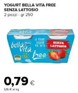 Tigre Amico Yogurt bella vita free senza lattosio offerta
