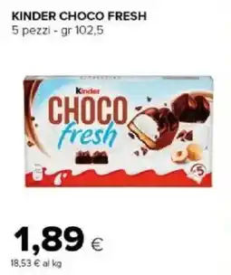 Tigre Amico Kinder Choco Fresh offerta