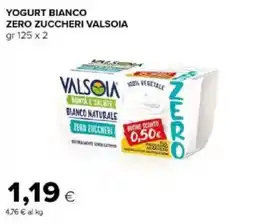 Tigre Amico Yogurt bianco Valsoia offerta