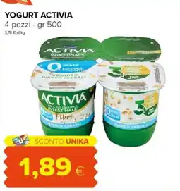 Tigre Amico Yogurt Activia offerta