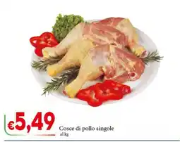 D'Italy Cosce di pollo singole offerta
