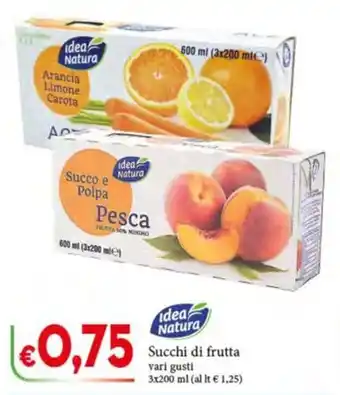 Succhi di frutta Idea Natura