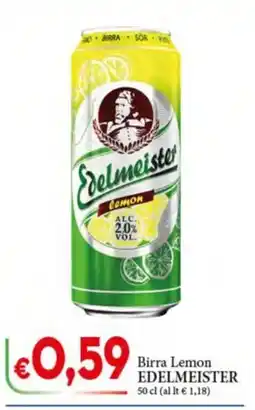 D'Italy Birra Lemon Edelmeister offerta