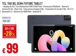 Galassia TCL TAB 10L GEN4 FUTURE TABLET offerta