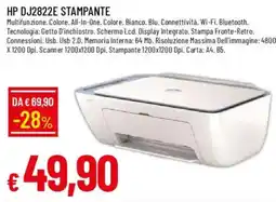 Galassia HP DJ2822E STAMPANTE offerta