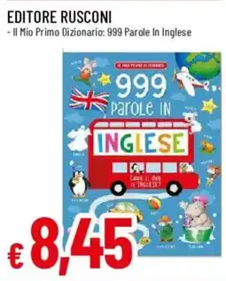 Galassia Il Mio Primo Dizionario: 999 Parole In Inglese offerta