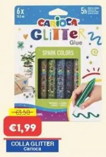 Colla glitter Carioca
