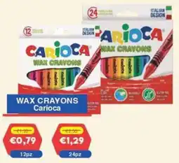 Huali Market Wax Crayons Carioca offerta