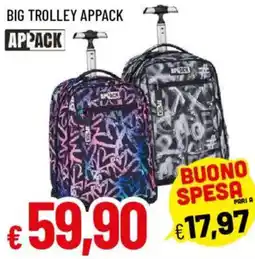 Galassia Big trolley appack offerta