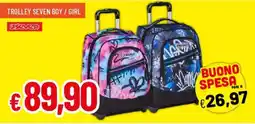 Galassia Trolley Seven Boy / Girl offerta