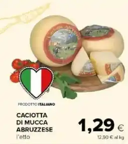 Tigre Amico Caciotta di mucca abruzzese offerta