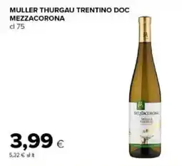 Tigre Amico Müller Thurgau Mezzacorona offerta